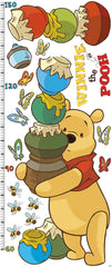 RoomMates RMK1501GC Pooh and Friends Peel and Stick Growth Chart