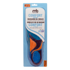 MONEYSWORTH & Best | Comfort Energy Massaging Gel Insoles | 2 Pairs Value Pack | Men's 8-14 TRIMMABLE