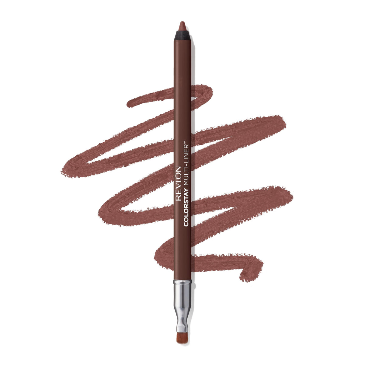Revlon ColorStay Multi-Liner, Multi-Use Creamy Liner For Lips, Eyes & Face, Precision Brush for Easy Blending, 003 Less Traced