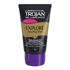 Trojan Explore Water-Based Gel Personal Lubricant Fragrance, For Pure Fun, Fragrance, Dye & Paraben-Free, 113g
