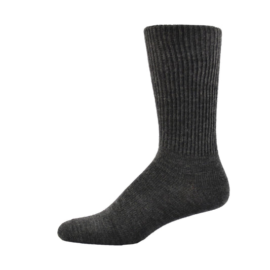 The Simcan Comfort Sock Merino Wool Crew, Diabetic Sock, Non Binding | Moisture Wicking | Loose Fit | Smooth Toe