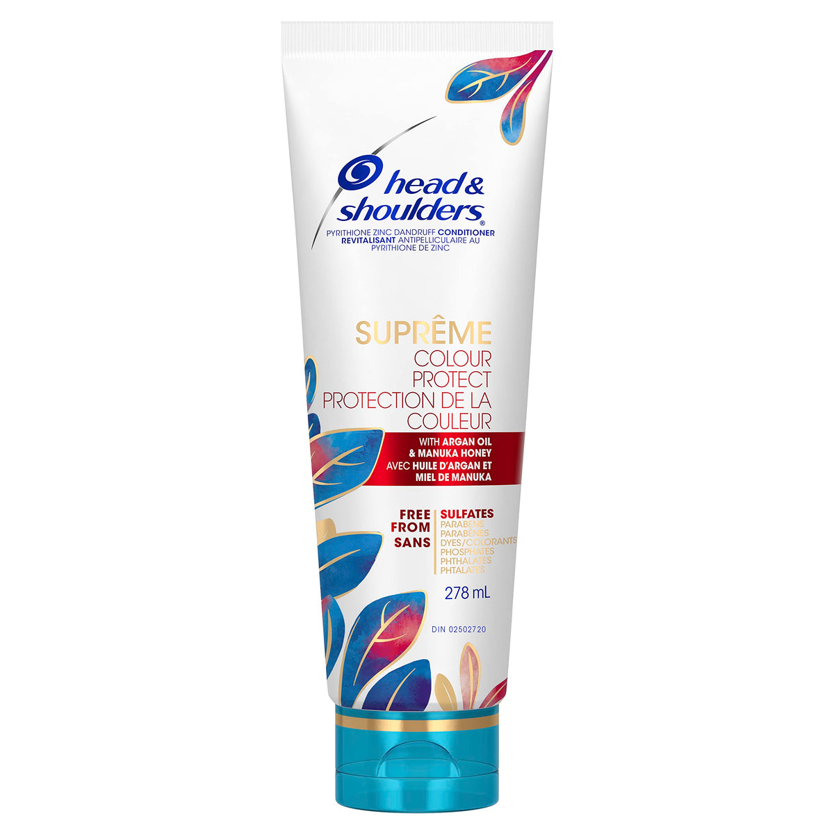 Head & Shoulders Conditioner, Supreme Color Protect, Safe for Color Treated Hair, 278 mL