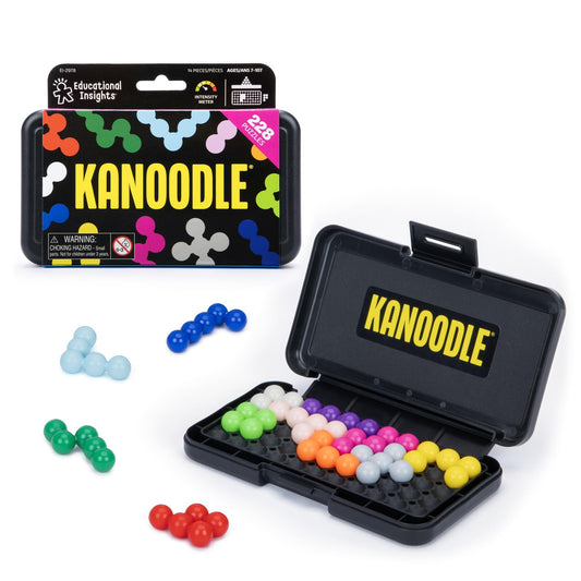 Educational Insights Kanoodle 3D Brain Teaser Puzzle Game, Featuring 200 Challenges, Ages 7+