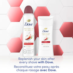 Dove Advanced Care Antiperspirant Deodorant for Women Apple & White Tea Scent with Pro-Ceramide Technology for Soft, Resilent Skin, 74g