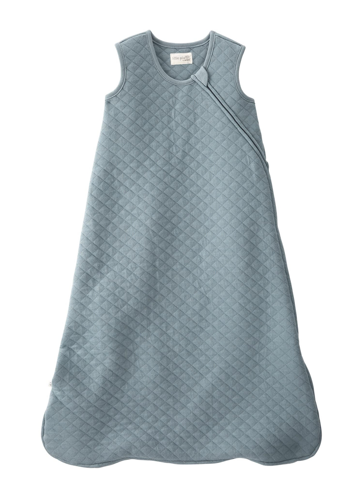 little planet by carter's Baby Organic Cotton Wearable Blanket, Creek, Small