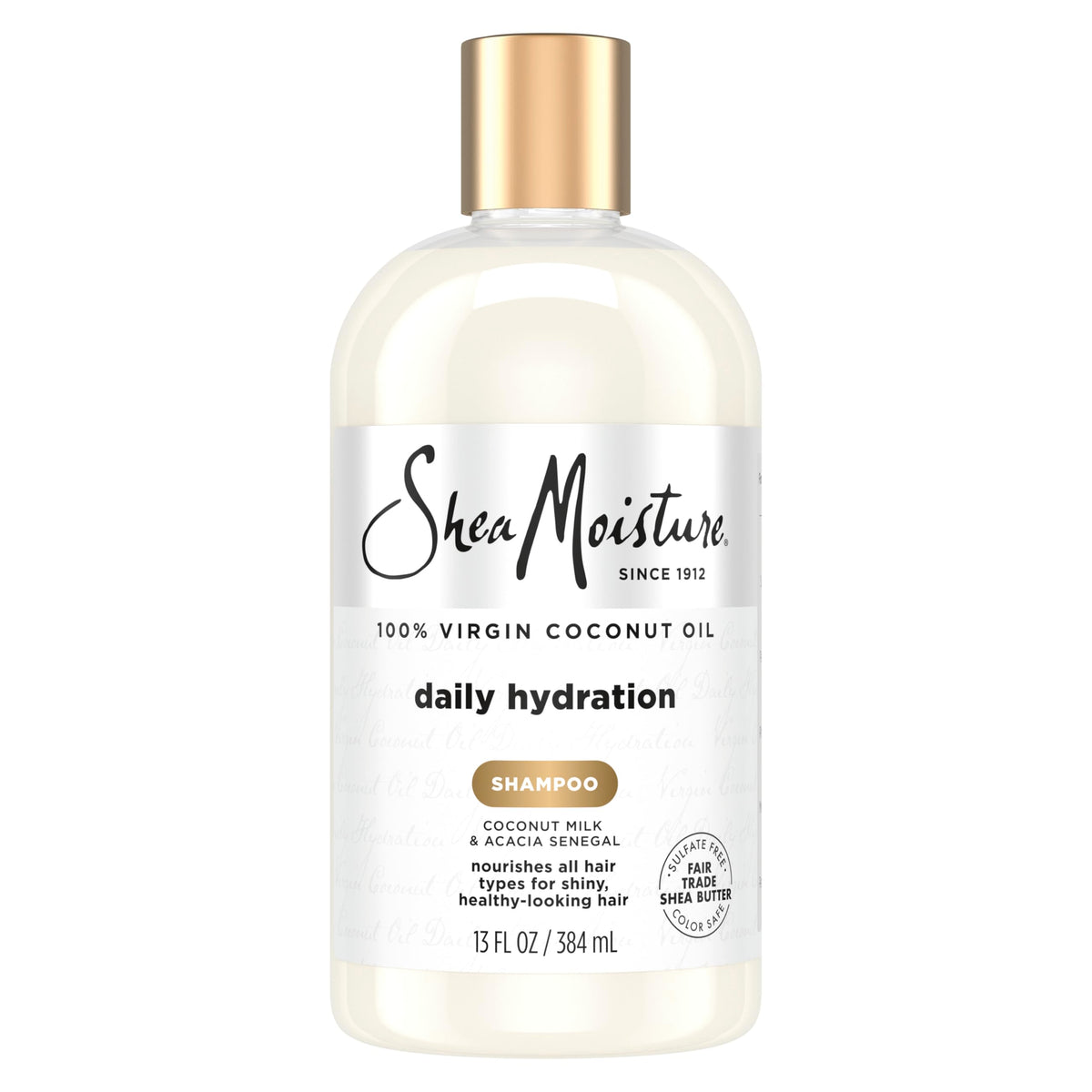 Shea Moisture Virgin Coconut Oil Daily Hydration Shampoo, 384ml