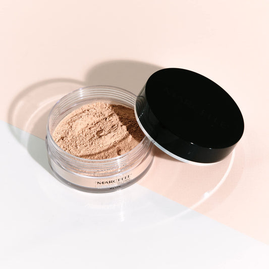 Marcelle Luminous Face Powder, Translucent Radiance, Talc-Free, Natural Radiant Finish, Ultra-Light and Silky Texture, Hypoallergenic, Fragrance-Free, Cruelty-Free, Paraben-Free, 30 g