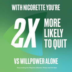 Nicorette Nicotine Gum, Quit Smoking Aid and Smoking Cessation Aid, Ultra Fresh Mint, 2mg, 30 pieces