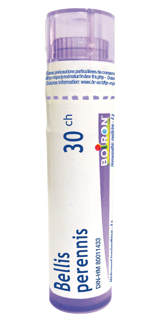 Bellis perennis 30ch,Boiron homeopathic medicine, 4g
