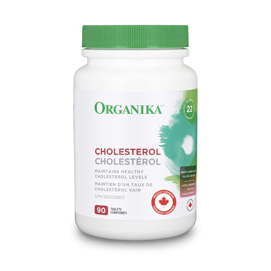 Organika Canadian-Made Cholesterol 90 Tabs