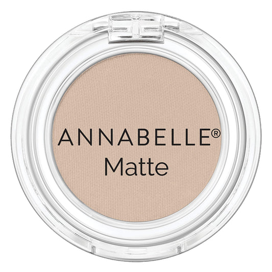 Annabelle Matte Single Eyeshadow, Sandstone, Velvety-Smooth Texture, Highly Pigmented Finish, Easy to Apply & Blend, Long-Lasting, Paraben-Free, Fragrance-Free, Cruelty-Free, 1.5 g
