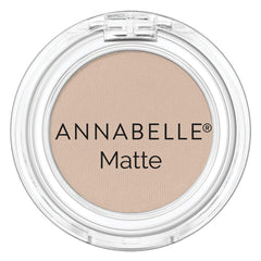 Annabelle Matte Single Eyeshadow, Sandstone, Velvety-Smooth Texture, Highly Pigmented Finish, Easy to Apply & Blend, Long-Lasting, Paraben-Free, Fragrance-Free, Cruelty-Free, 1.5 g