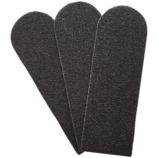 SILKLINE PROFESSIONAL Foot File Kit, Black, 60 grit pads, pack of 50 (SLSSFTPAD60C)