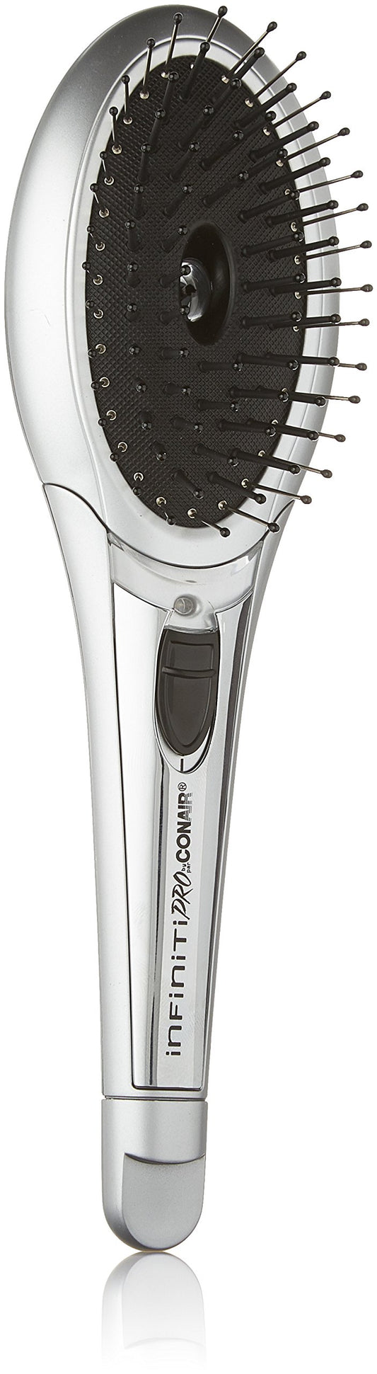 InfinitiPro by Conair The Ultimate Hair Straightener Brush, Removes Static and Frizz