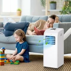 8000 BTU (ASHRAE) Portable Air Conditioner with Dehumidifier Function, 230 sq ft, R410A