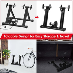 8 Adjustable Resistance Indoor Steel Bicycle Exercise Stand