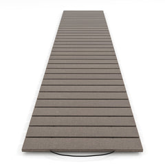8 Ft Outdoor Garden Pathway Patio Roll Out Straight Walkways with Metal Wire Connection-S