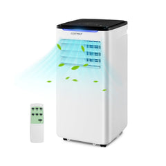 10000 BTU 3-in-1 Portable Air Conditioner with Fan and Dehumidifier Mode, 350 sq ft