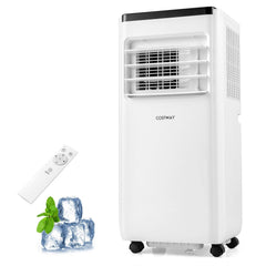 10000 BTU Portable Air Conditioner with Remote Control, 4 Modes, Cools up to 350 sq ft