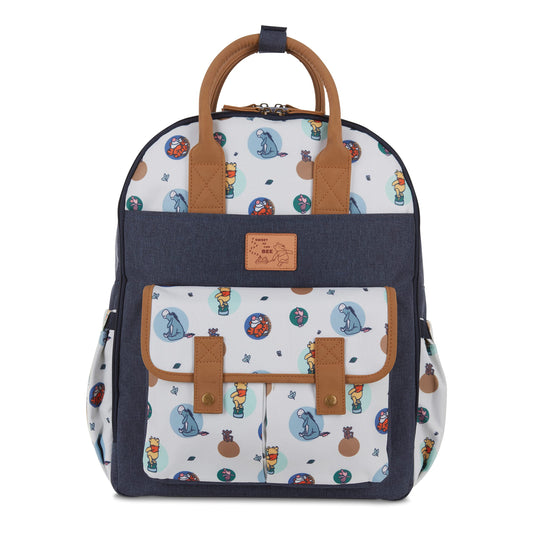 Disney Minnie Mouse Backpack Diaper Bag, Winnie the Pooh Double Hnadle, Backpack, Diaper Bag