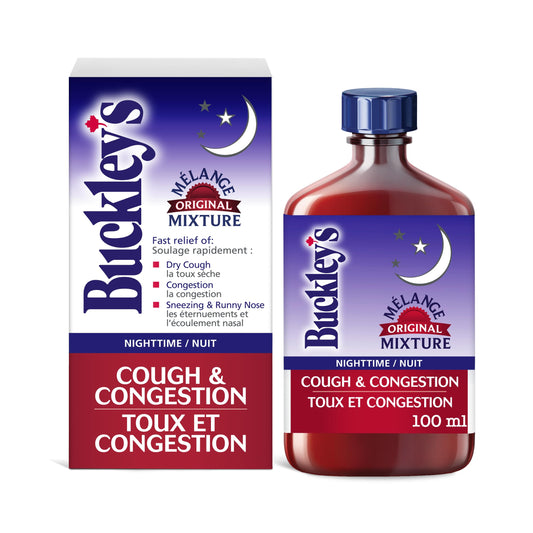 Buckleys Bedtime Syrup, 100ml