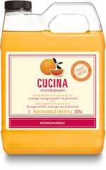 Cucina Hand Soap Refill with Olive Oil by Fruits & Passion - Sanguinelli Orange and Fennel - 1L