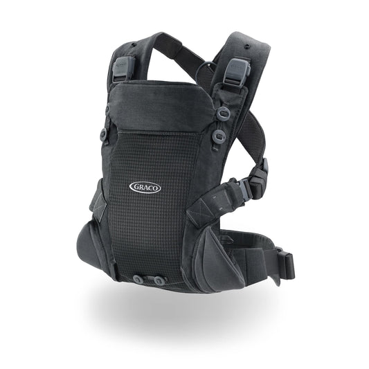 Graco Cradle Me Lite 3 in 1 Baby Carrier - Charcoal Grey, Supports 3.6-13.6 kg (8-30 lb)