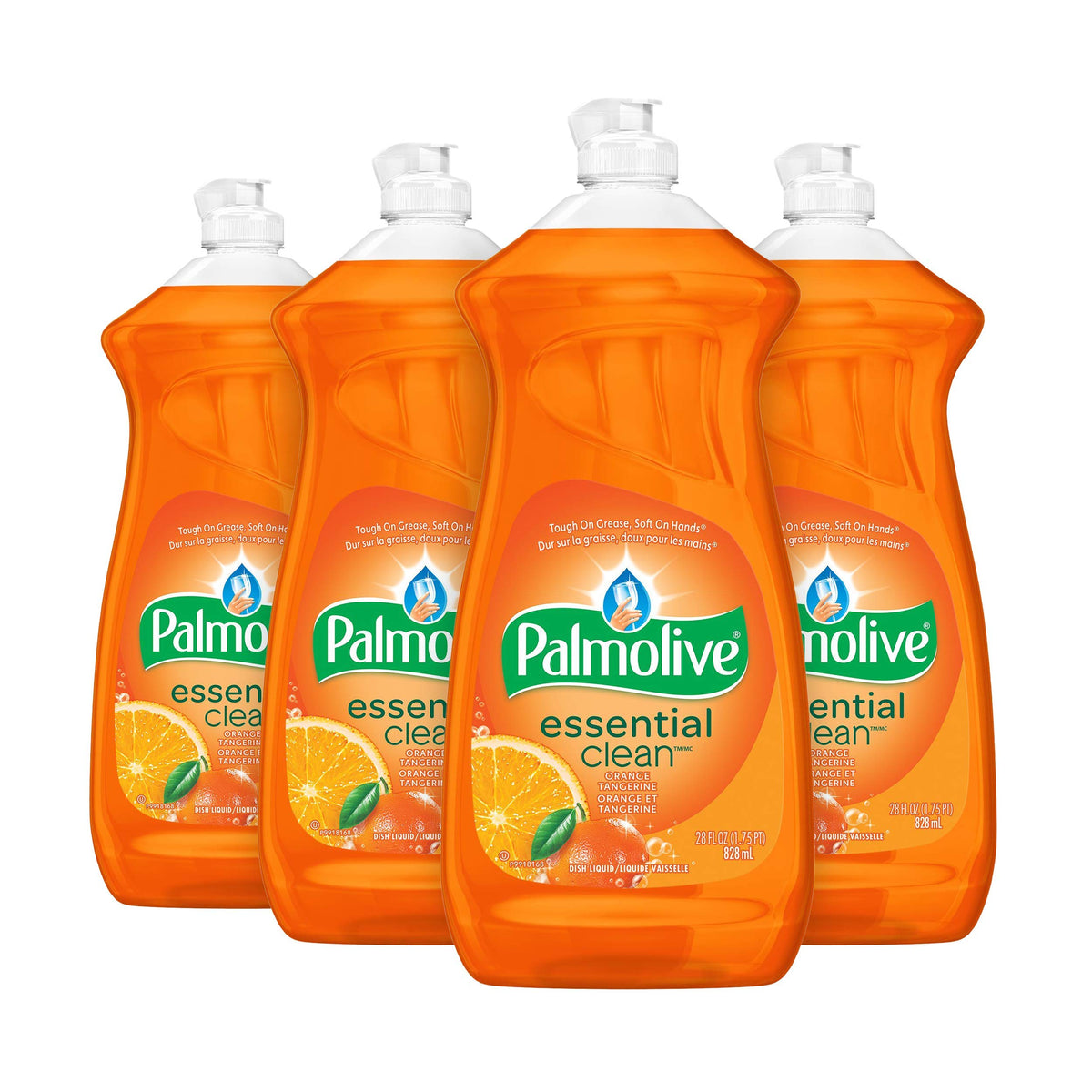 Palmolive Liquid Dish Soap Essential Clean, Orange - 169 Fluid Ounce