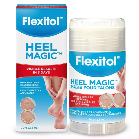 Flexitol Heel Magic for Treating Cracked and Dry Heels (70g)