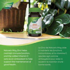 Nature's Way Zinc with Echinacea & Vitamin C 60 Lozenges