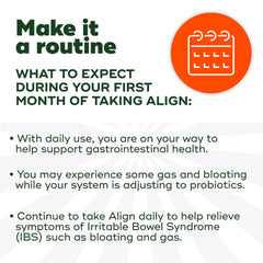 Align Advanced Probiotic Digestive Support, IBS Symptom Relief: Gas, Abdominal Discomfort, Bloating, Helps Healthy Intestinal Flora for Women & Men, 21 Capsules