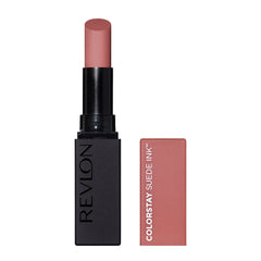 REVLON Lipstick, ColorStay Suede Ink, Built-in Primer, Infused with Vitamin E, Waterproof, Smudgeproof, Matte Color, 001 Gut Instinct (Pack of 1)