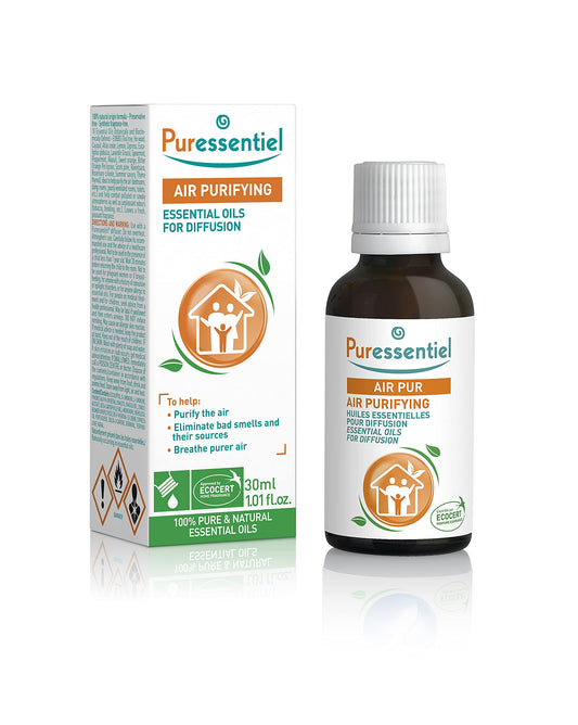 PURESSENTIEL - Essential Oils for Diffusion Air Purifying Blend - Natural Air Freshener - 30ml