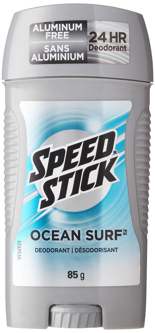 Speed Stick Clear Deodorant, Ocean Surf Scent for Men, 85g