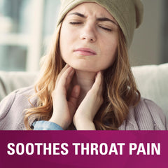 Chloraseptic Maximum Strength Sore Throat Lozenges with soothing liquid centre - Wild Berries, 15 lozenges