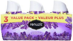 Renuzit Lavender Gel Air Freshener - 198g each/Pack of 3, purple