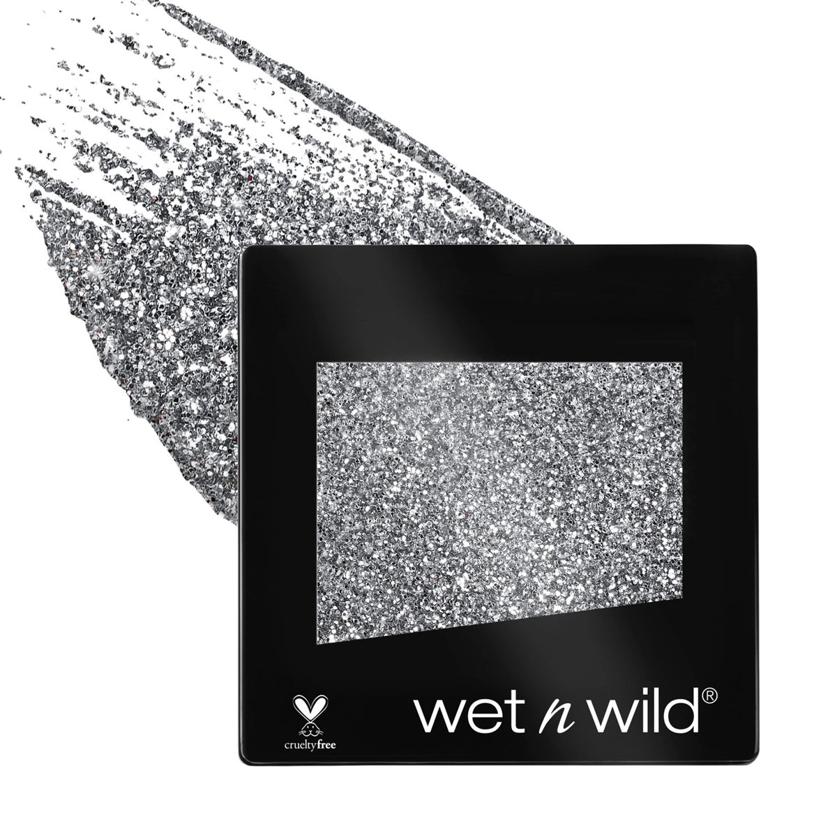 wet n wild Color Icon Eyeshadow Glitter - Ultra-Pigmented, Vitamin E Infused for a Silky-Smooth Moisturizing Application, Cruelty-Free & Vegan - Spiked