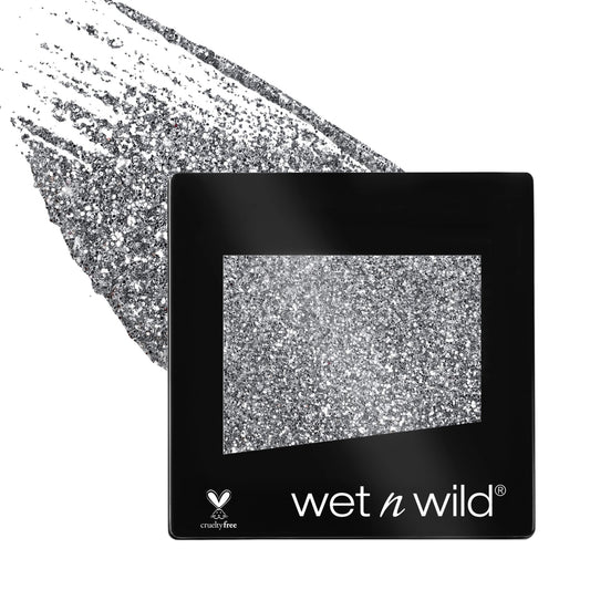 wet n wild Color Icon Eyeshadow Glitter - Ultra-Pigmented, Vitamin E Infused for a Silky-Smooth Moisturizing Application, Cruelty-Free & Vegan - Spiked