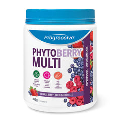 Progressive PhytoBerry Multivitamin Supplement Powder - 850 g | Antioxidant source, made with high ORAC berry and fruit concentrates, phytonutrients, antioxidants and plant oils