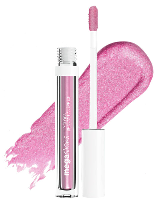 Wet n Wild Mega Slicks Lip Gloss Metallic Pink Sinless