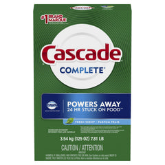 Cascade Dishwasher Detergent Powder, Complete Fresh Scent, 3.54KG
