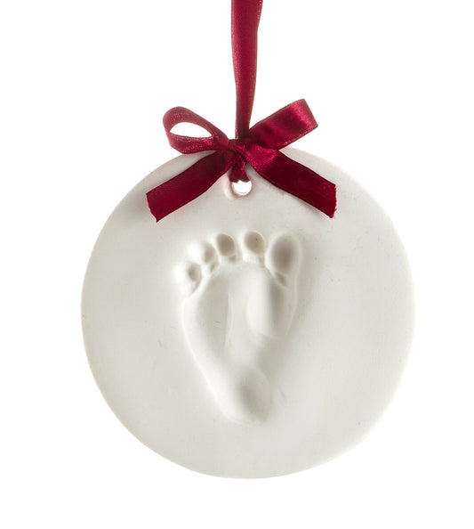 Tiny Idea's Baby Handprint or Footprint Ornament Kit - Makes a Great and Keepsake