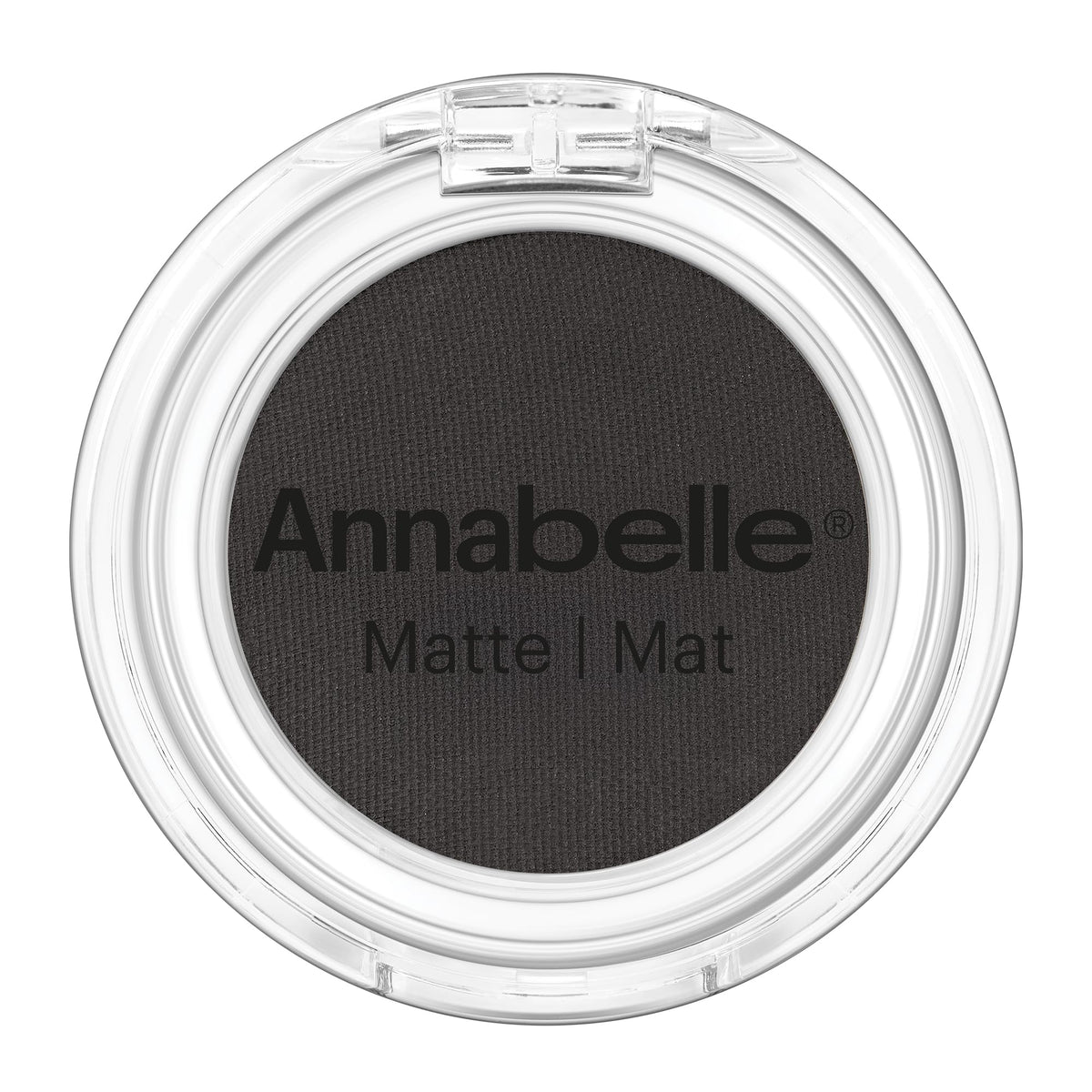 Annabelle Matte Single Eyeshadow, 58 Ebony, Soft & Silky Texture, Highly Pigmented Shades, Long-Lasting, Cruelty-Free, Paraben-Free, Fragrance-Free, 1.5 g