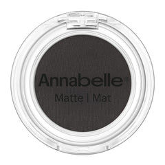 Annabelle Matte Single Eyeshadow, 58 Ebony, Soft & Silky Texture, Highly Pigmented Shades, Long-Lasting, Cruelty-Free, Paraben-Free, Fragrance-Free, 1.5 g