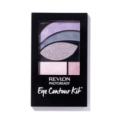 Revlon PhotoReady Eye Contour Kit, Eyeshadow Palette with 5 Wet/Dry Shades & Double-Ended Brush Applicator, Watercolors (520), 0.1oz/ 2.8g
