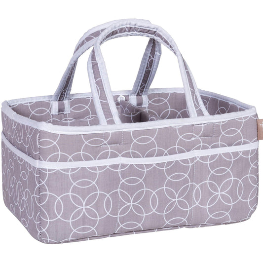Trend Lab Circles Gray Storage Caddy