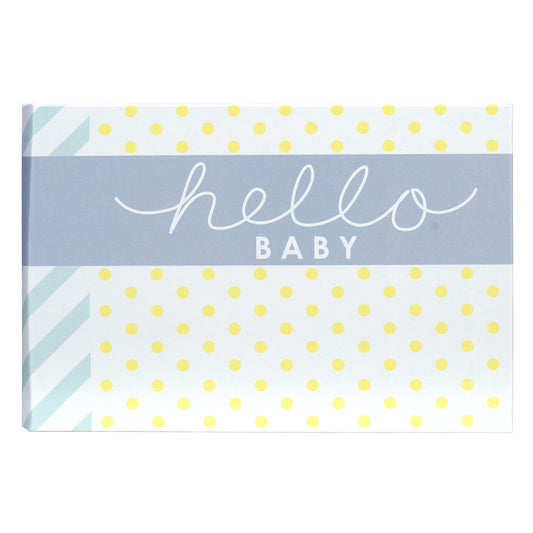 Malden Hello Baby Photo Album Holds 40 Photos, 4-Inch X 6-Inch, Multicolor