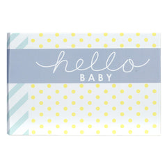 Malden Hello Baby Photo Album Holds 40 Photos, 4-Inch X 6-Inch, Multicolor