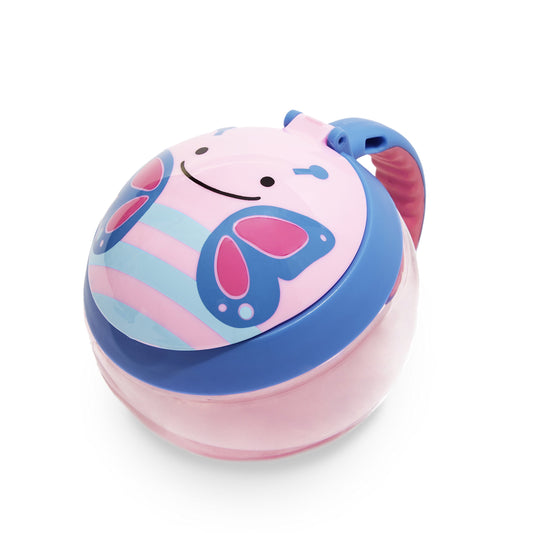 Skip Hop Baby Snack Container, Mealtime Snack Cup, Butterfly