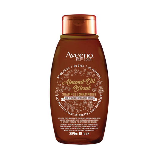 Aveeno Deep Hydration+ Almond Oil Shampoo, 358 milliliters